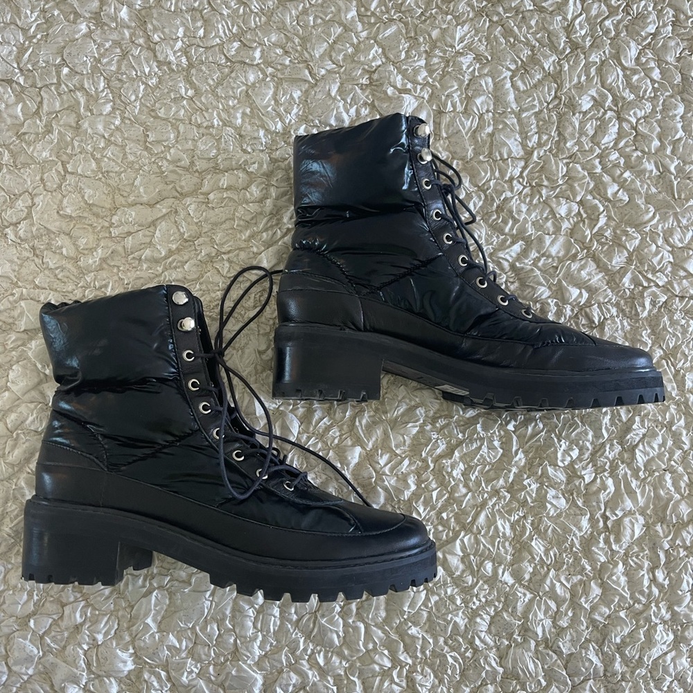 SCHUTZ COMBAT BOOTS